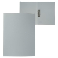 Папка с зажимом А4, 500 мкм, корешок 15 мм, Calligrata, до 100 листов, серая Папка с зажимом А4, 500 мкм, корешок 15 мм, Calligrata, до 100 листов, серая