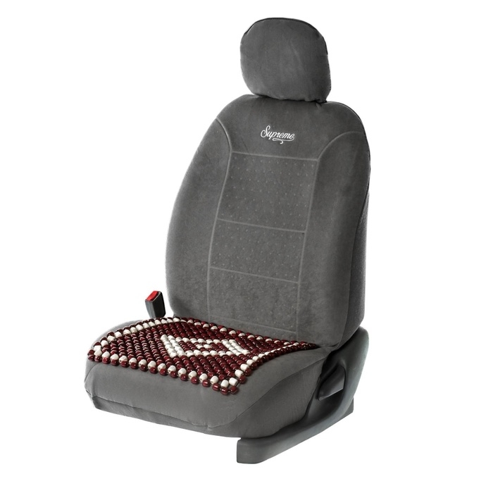 Накидка массажер TORSO на сиденье 42&times;42 см, дерево, микс