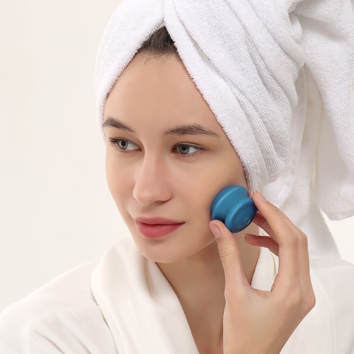 Набор вакуумных банок для массажа, резиновые, d 10/8/6/4 см, 4 шт, цвет синий Набор вакуумных банок для массажа, резиновые, d 10/8/6/4 см, 4 шт, цвет синий