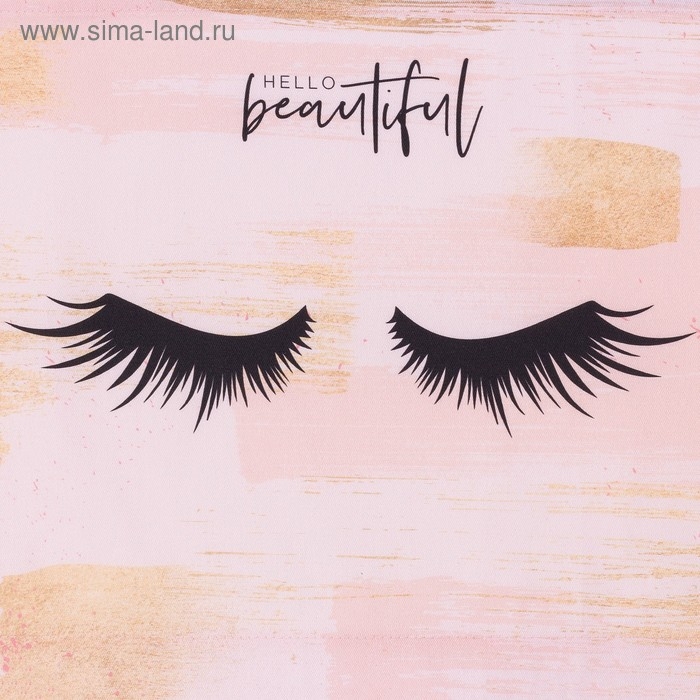 Дорожка "Этель" Hello beautiful 30*70 см, 100% хлопок, саржа 190 г/м2