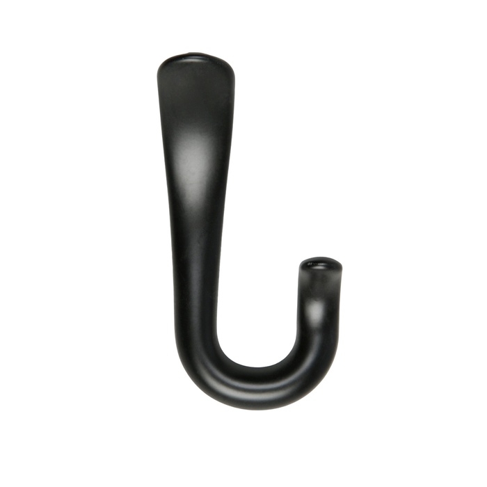 Крючок мебельный CAPPIO DUCK, двухрожковый, черный Крючок мебельный CAPPIO DUCK, двухрожковый, черный