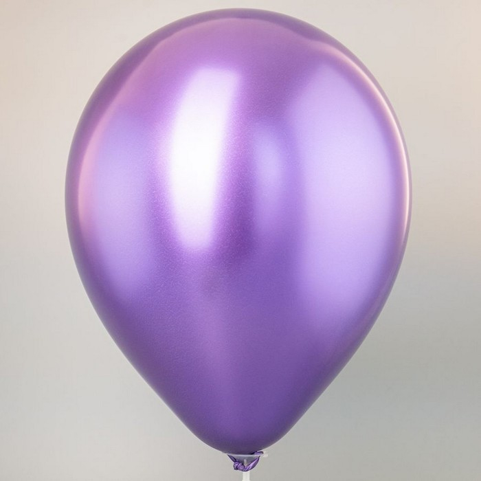 Шар латексный 12 Шар латексный 12" хром МИКС, набор 25 шт.