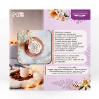 Аромасаше своими руками. Набор для создания ароматической фигурки из гипса «Сладкая ваниль» Аромасаше своими руками. Набор для создания ароматической фигурки из гипса «Сладкая ваниль»