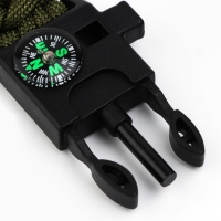 Браслет для выживания &laquo;Будь первым&raquo;, 26 х 2,5 см.