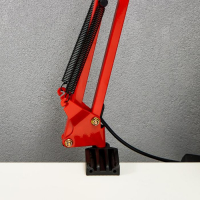 Лампа настольная на шарнире 800 "Крус, красная" E27 40W RISALUX Лампа настольная на шарнире 800 "Крус, красная" E27 40W RISALUX