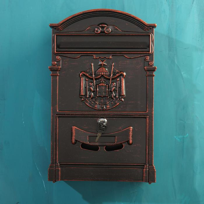 Ящик почтовый №4010В, Старая медь Ящик почтовый №4010В, Старая медь