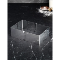 Форма для выпечки с регулировкой размера «Прямоугольная», h-8,5 см, 10х15 - 18х28 см Форма для выпечки с регулировкой размера «Прямоугольная», h-8,5 см, 10х15 - 18х28 см