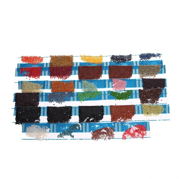 Алмазная мозаика с частичным заполнением на подрамнике &laquo;Кот в венке&raquo;, 50 x 60 см