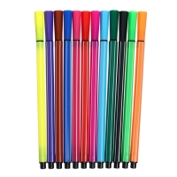 Фломастеры 12 цветов "ЖИРАФ", в пластиковом тубусе, вентилируемый колпачок, МИКС Фломастеры 12 цветов "ЖИРАФ", в пластиковом тубусе, вентилируемый колпачок, МИКС