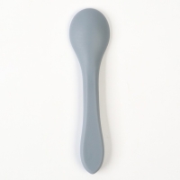 Ложка детская для кормления M&B (силикон), серый Ложка детская для кормления M&B (силикон), серый