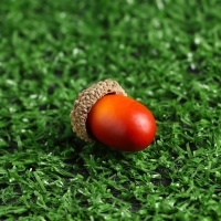 Декор "Желуди" 3х2см, в наборе 50шт Декор "Желуди" 3х2см, в наборе 50шт