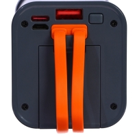 Внешний аккумулятор CRR-31, 20000 мАч, 2USB, 3А, дисплей, QC,кабелиType-C + Lightning, серый Внешний аккумулятор CRR-31, 20000 мАч, 2USB, 3А, дисплей, QC,кабелиType-C + Lightning, серый