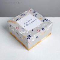 Набор подарочных коробок 6 в 1 &laquo;Нежность&raquo;, 10 х 10 х 6 - 20 х 20 х 11 см , Новый год