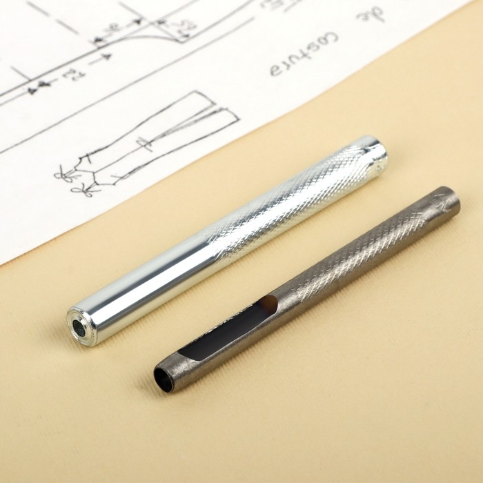 Набор инструментов для ручной установки люверсов №300, d = 5 мм, с колодцем Набор инструментов для ручной установки люверсов №300, d = 5 мм, с колодцем