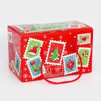 Новогодний набор конфет "Бандероль", детский, с анимацией, 1000 г