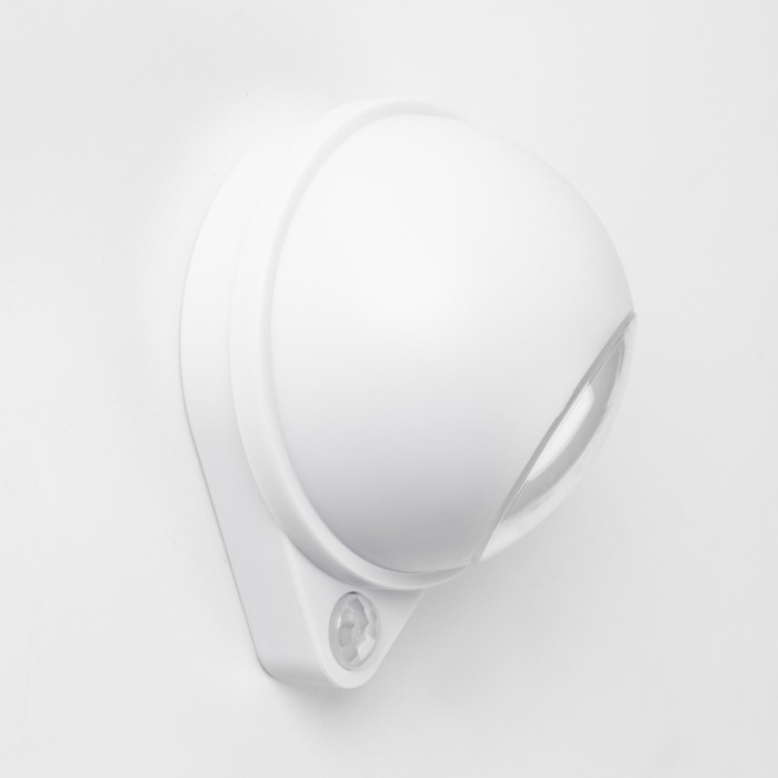 Фонарь-светильник, 200 лм, COB, 3 ААА, магнит, клейкая основа, датчик движения, 7.5 х 9.2 см