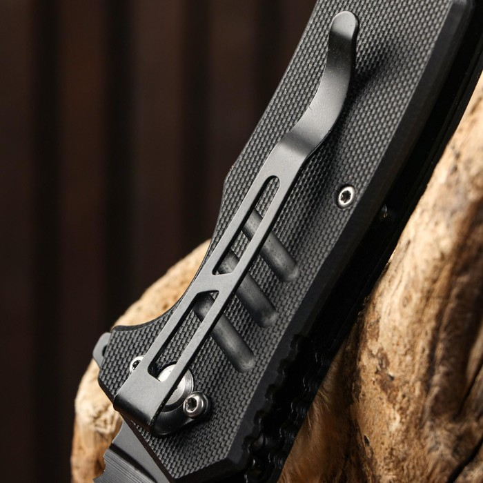 Нож складной Нож складной "Лидер" 20см, клинок 84мм/3мм, со стропорезом