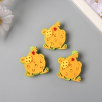 Декор для творчества дерево фетр "Прищепка. Курочка с яйцом" набор 3 шт 1,8х3,8х4,8 см МИКС Декор для творчества дерево фетр "Прищепка. Курочка с яйцом" набор 3 шт 1,8х3,8х4,8 см МИКС