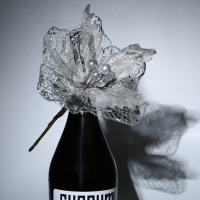 Новогоднее украшение на бутылку &laquo;Нежность&raquo;, на новый год