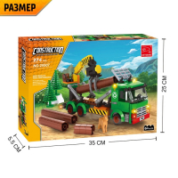 Конструктор &laquo;Лесорубы&raquo;, 274 детали