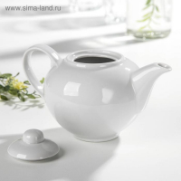 Чайник &laquo;Удачный&raquo;, 550 мл, цвет белый