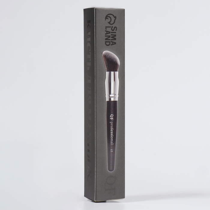 Кисть для макияжа &laquo;PREMIUM&raquo;, 17 см, цвет чёрный