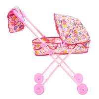 Коляска для кукол с сумкой «Русалка» универсальная, металлический каркас Коляска для кукол с сумкой «Русалка» универсальная, металлический каркас