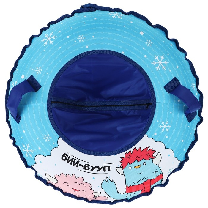 Тюбинг-ватрушка ONLYTOP, диаметр чехла 90 см Тюбинг-ватрушка ONLYTOP, диаметр чехла 90 см