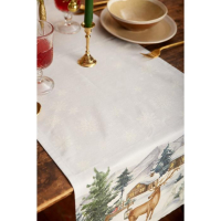 Дорожка на стол Этель Forest animals 40х147 +/- 5 см, 100% хл, саржа 190 гр/м2