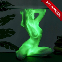 Подставка - стол светящийся "Девушка сидя" 50х39х52см Подставка - стол светящийся "Девушка сидя" 50х39х52см