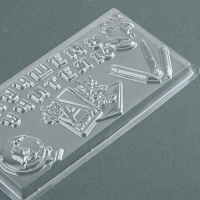 Форма для шоколада - плитка &laquo;Лучшему учителю&raquo;, 18 х 9.5 см