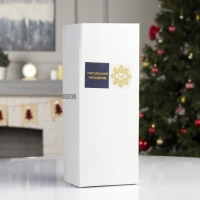 Светодиодная фигура &laquo;Ёлка серебристая&raquo; 14 &times; 32 &times; 14 см, металл, батарейки АААх3 (не в комплекте), свечение тёплое белое