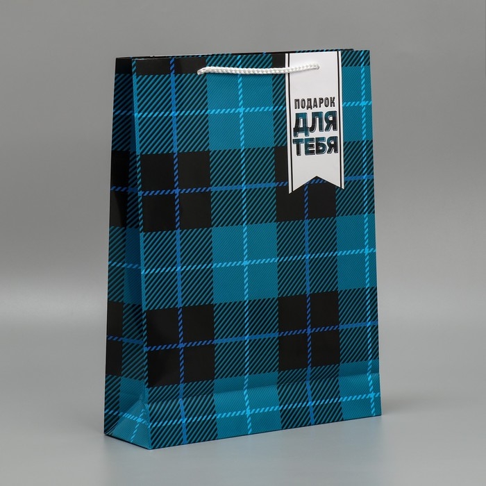 Пакет подарочный ламинированный, упаковка, Real man, L 28 х 38 х 9 см Пакет подарочный ламинированный, упаковка, Real man, L 28 х 38 х 9 см