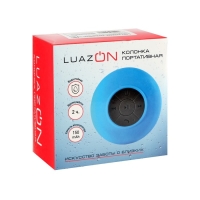 Портативная колонка LuazON LPCK-06, 150 мАч, водостойкая, на присоске, зеленая Портативная колонка LuazON LPCK-06, 150 мАч, водостойкая, на присоске, зеленая