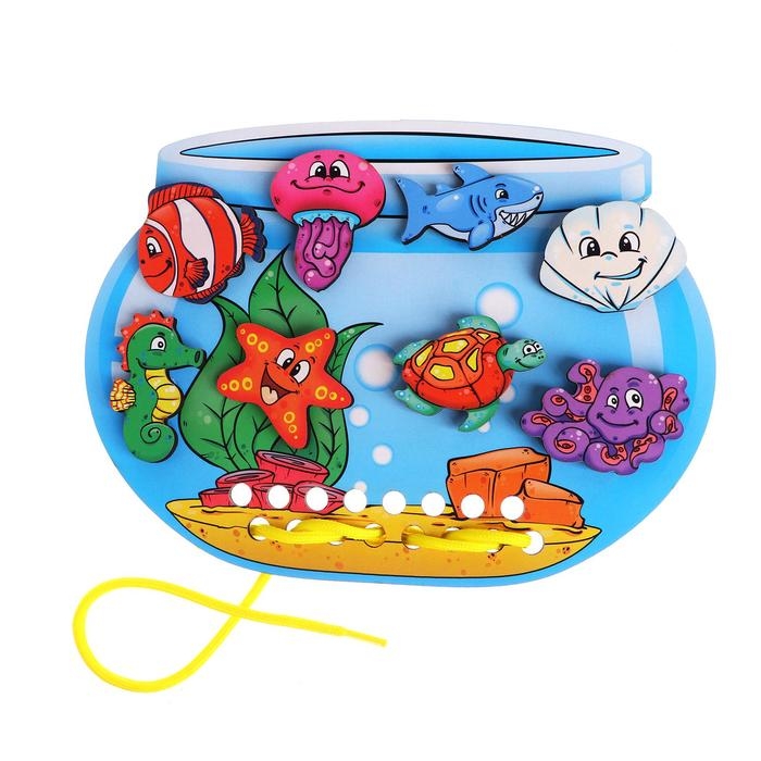 Шнуровка с липучками &laquo;Аквамир&raquo;