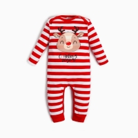 Комбинезон Крошка Я &laquo;Оленёнок&raquo;, рост 74-80 см, цвет красный/белый