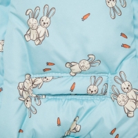 Конверт с ручками (с петлей для автокресла), цвет бирюзовый, рост 62 см Конверт с ручками (с петлей для автокресла), цвет бирюзовый, рост 62 см