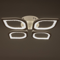 Люстра ГАЛЛОП светодиодная Ромб 70Вт LED 2700-4200К белый 38х38х9,5см