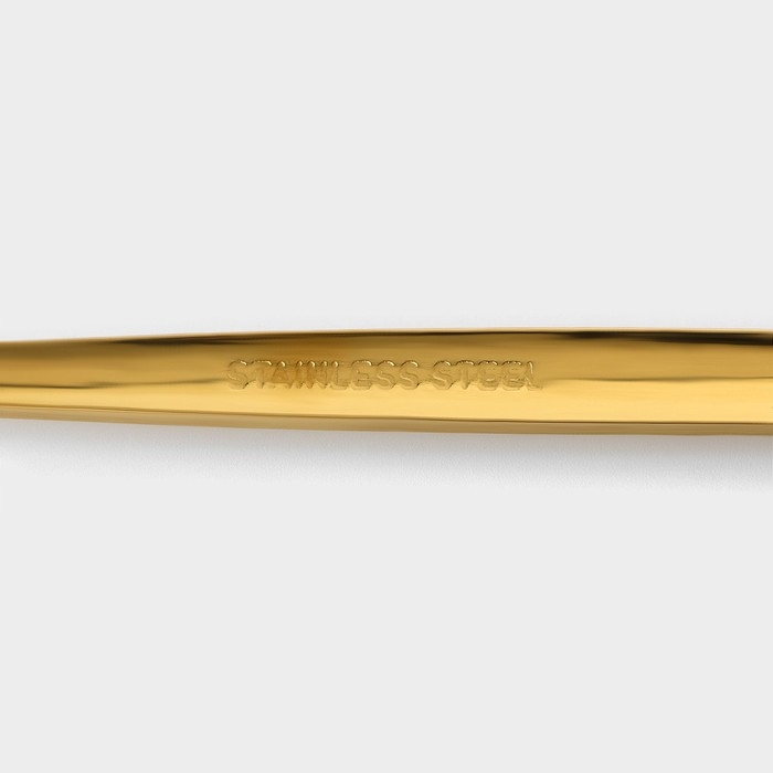 Набор вилок столовых из нержавеющей стали Magistro &laquo;Блинк&raquo;, длина 21,5 см, 6 шт, цвет золото