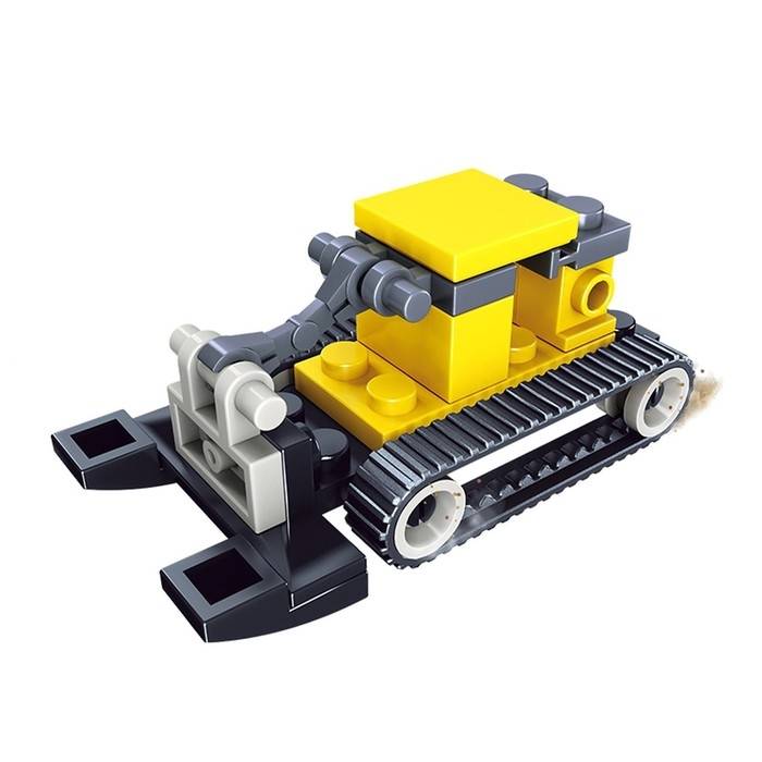 Конструктор Стройка &laquo;Бульдозер&raquo;, 20 деталей