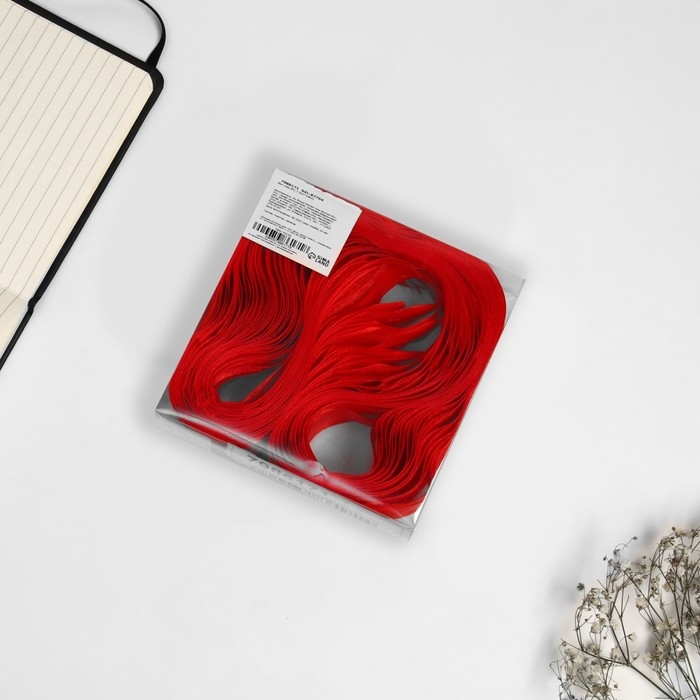 Бант-шар №5, красный