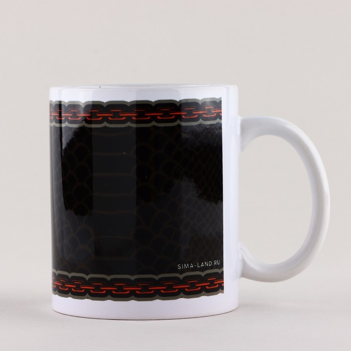 Новый год. Кружка керамическая &laquo;Крутой мужик&raquo;, 320 мл