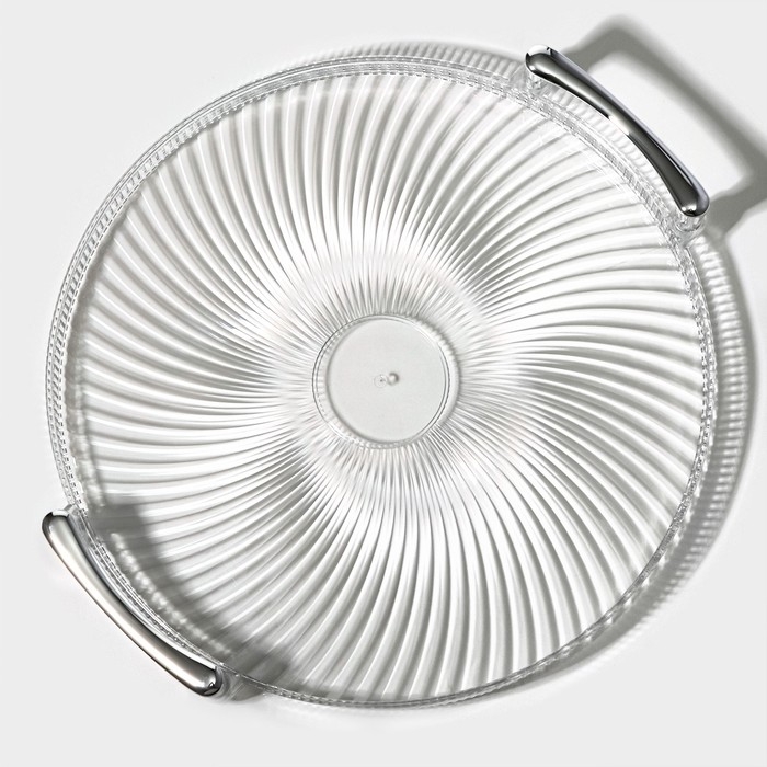 Диспенсер для напитков Доляна, 4 отделения 1,6 л, 4 стакана 350 мл, цвет белый