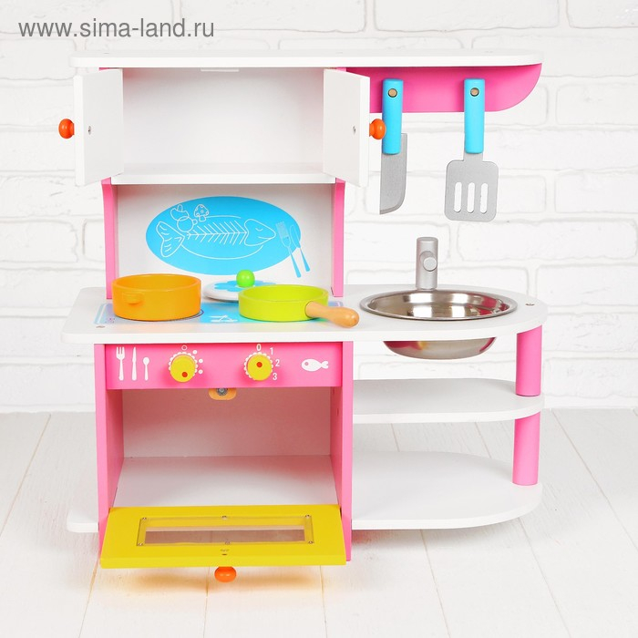 Игровой набор «Волшебная кухня», посудка в наборе Игровой набор «Волшебная кухня», посудка в наборе