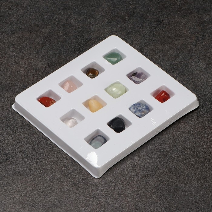 Коллекция минералов Коллекция минералов "Знаки зодиака", 12шт