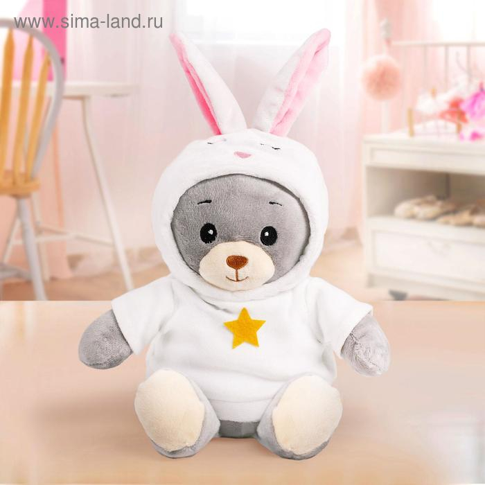Мягкая игрушка &laquo;Медвежонок Лаппи - зайчонок&raquo;, 22 см