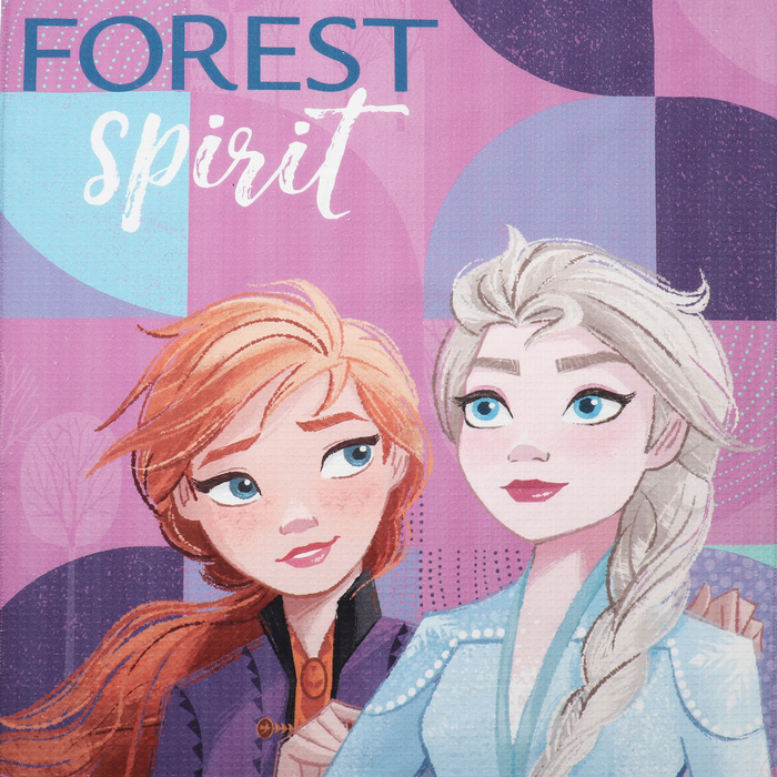 Полотенце Полотенце "Эльза и Анна", Холодное сердце 70х146 см, 100% хлопок 160гр/м2