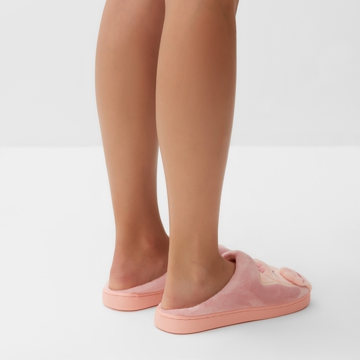 Тапочки женские размер 38-39, цвет розовый