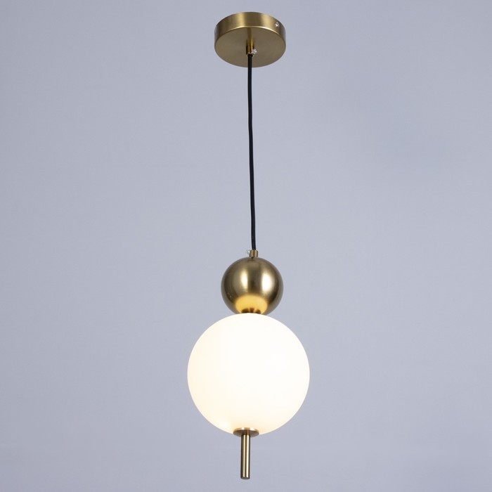 Светильник BayerLux "Гататея" LED 10Вт 6000К золото 15х15х28-128см