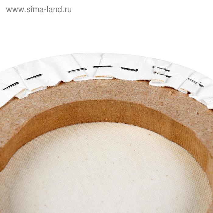 Холст круглый на подрамнике Calligrata, d-20 см, 2 см, хлопок 100%, акриловый грунт, cреднезернистый, 380 г/м&sup2;